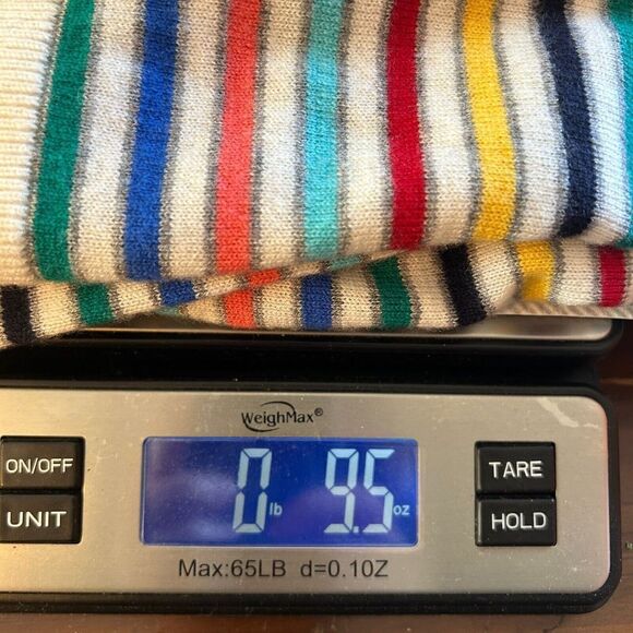 Talbots Striped Lambswool Sweater Soft Multicolored Medium - Picture 10 of 10